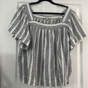 Loft top square neck